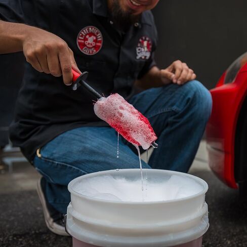 Chemical Guys ACC608 1 Pack Red Rocket Detailing Brush in Saudi Arabia