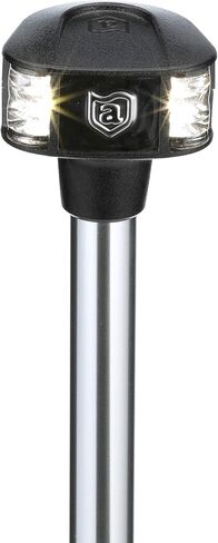 Attwood 7842-S-1 LED 42" Fold Down Anchor/Masthead Navigation Light Stainless Base in Saudi Arabia
