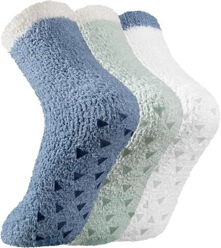 Fuzzy Socks for Women - Fluffy Socks Women, Slipper Socks for Women, Thick Super Warm Fluffy Socks Cozy Socks in Saudi Arabia