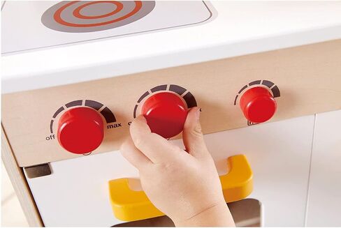 Hape Gourmet Kitchen Kid's Wooden Play Kitchen in Orange in Saudi Arabia