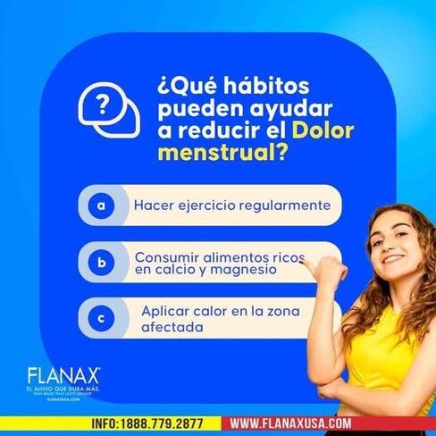 رقعة تخفيف تشنجات الدورة الشهرية من فلاناكس - حل طبيعي مهدئ لتشنجات الدورة الشهرية in Kuwait