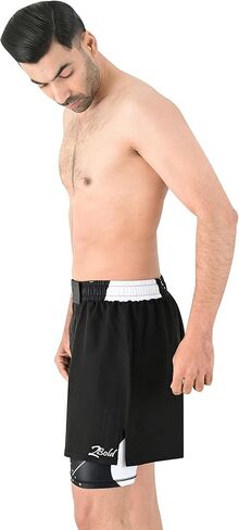 Hybrid MMA Shorts Men’s 2 in 1 BJJ, Grappling, JIU-Jitsu, NO-GI, Dual Layer, Built in Compression, Gym, Running Shorts in Saudi Arabia