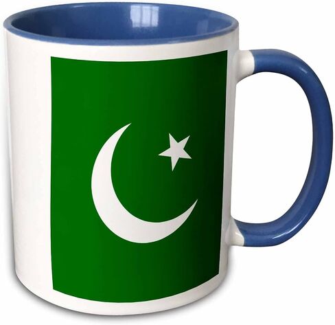 3dRose Flag of Pakistan Mug, 11 oz, Black in Kuwait