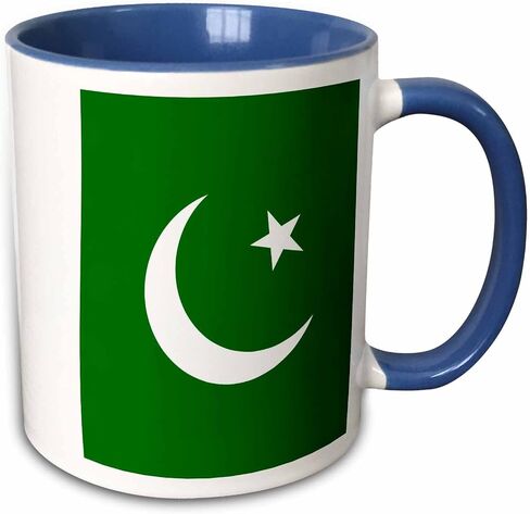 3dRose Flag of Pakistan Mug, 11 oz, Black in Kuwait