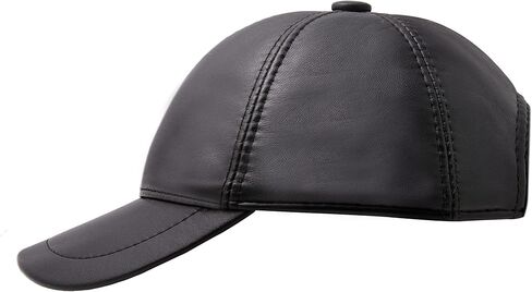 METELLINO Leather Baseball Cap Genuine Sheepskin Unisex Hat in Saudi Arabia
