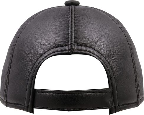 METELLINO Leather Baseball Cap Genuine Sheepskin Unisex Hat in Saudi Arabia