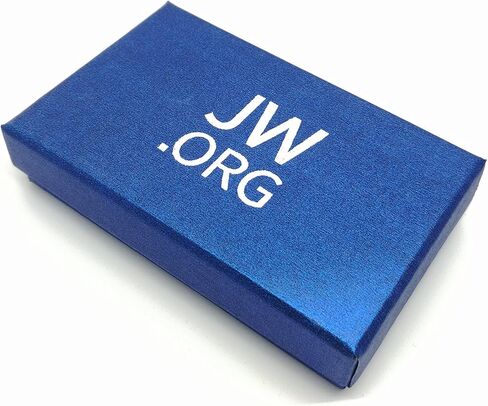 مجموعة هدايا مشبك ربطة عنق معدنية ودبوس طية صدر السترة من Jw.org (لون فضي مع صندوق هدايا) in Saudi Arabia