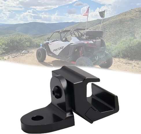UTV 360 درجة قابل للتعديل العلم سوط ضوء تصاعد قوس متوافق مع Polaris Ranger General Can am Defender Commander 2021+ Maverick Trail/Sport Work for Pro-fit Cage (1PCS) in Kuwait