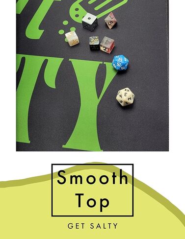 حصيرة اللعب Get Salty MTG، متوافقة مع Magic The Gathering Playmat - حصيرة بطاقات مضحكة أو لوحة ماوس MTG، YuGiOh، Pokemon، TCG، غير قابلة للانزلاق 14 × 24 بوصة in Kuwait