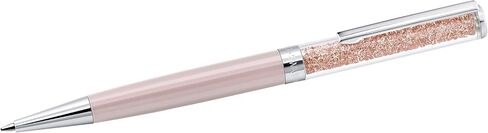 Swarovski Crystalline Ballpoint Pen, Black Ink in Rose Gold Coloured Casing, Crystal Design, from the Crystalline Collection in Saudi Arabia