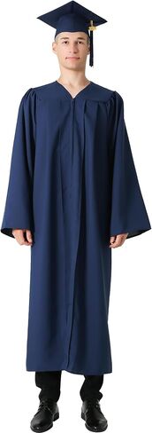 GraduationMall قبعة التخرج وثوب مع جيوب 2024 شرابة للمدرسة الثانوية والبكالوريوس، 100% مادة معاد تدويرها in Kuwait