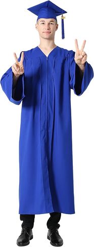 GraduationMall قبعة التخرج وثوب مع جيوب 2024 شرابة للمدرسة الثانوية والبكالوريوس، 100% مادة معاد تدويرها in Kuwait