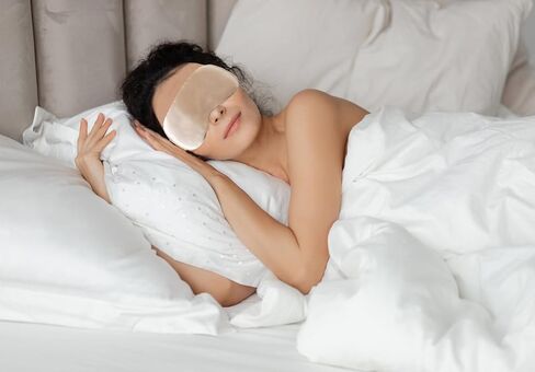 قناع عين القهوة للنوم، نسيج ناعم ومريح، غطاء ظلال العيون للقيلولة والليل in Kuwait