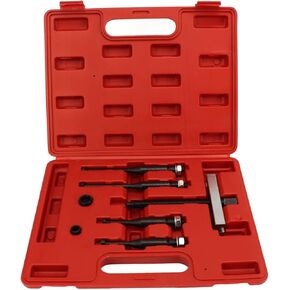 Estink Universal Steering Wheel Puller Car Steering Wheel Remover Tool Heat Treated Anodized Carbon Steel High Strength for Safe Maintenance with Storage Box in Saudi Arabia