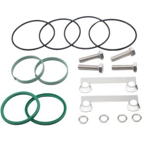 Marine Power Steering Cylinder Seal Kit Compatible With Quicksilver Verado L6 8M0045604 FSM035 18-2700 896173A01(Silver) in Kuwait