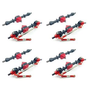 Flash Sale 4X Front Complete Axle and RC Car Era Compatible with MN D91 D96 D99S MN90 MN96 MN99 MN99S 1 12 Scale RC Car Upgrade Parts Black in Kuwait