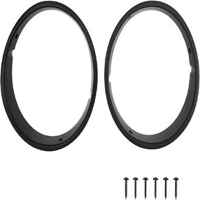 Matte Black Headlight Bezels Cover Trim for 1997-2006 TJ Models, Pair (Driver & Passenger Side), ABS in Saudi Arabia