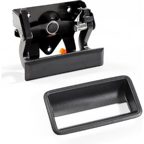 Tailgate Handle Latch and Bezel Trim，Nikimotorsport Tailgate Assist Compatible with 1988-2002 Chevy & GMC C/K 1500/2500/3500，Tailgate Handle OEM# 76105,77077,15991785,15991786 in Saudi Arabia