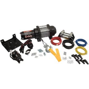 TUSK Winch with Wire Rope and Mount Plate 2500 lb. for Honda Talon 1000X-4 Fox Live Valve 2020-2021 in Kuwait