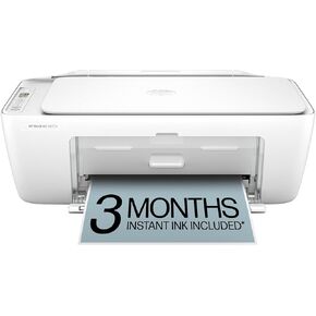 طابعة HP DeskJet 2827e اللاسلكية الكل في واحد نافثة للحبر ملونة، ماسح ضوئي، ناسخة، الأفضل للمنزل، تجربة حبر فورية لمدة 3 أشهر، مُمكّنة بالذكاء الاصطناعي (6W7F5A) (متجددة) in Kuwait