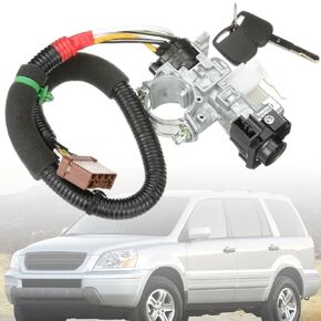 Ignition Lock Cylinder Switch Compatible with Honda Pilot 2003 2004 OE# 35100S9V309NI,35100S9V319 in Kuwait
