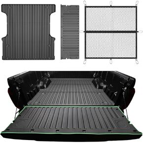 Truck Bed Liner for Ram 1500/1500 RHO 2019-2026 & RAM 1500 Classic 2019-2024 Short Bed (5.7ft, 67.4in) Not for Rambox, Heavy Duty Rubber Bed Mat, TPE Material in Kuwait