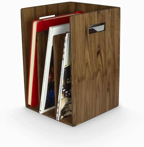Solid Walnut 3 Tier Book Shelf & Magazine Rack. in Kuwait
