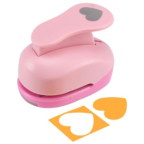 MyArTool Heart Paper Punch, 1.5 Inch Heart Punches for Paper Crafts, 38mm Heart Hole Punch for Making Scrapbook Pages, Memory Books, Card Making, Journals, Gift Tags, Homemade Confetti in Saudi Arabia