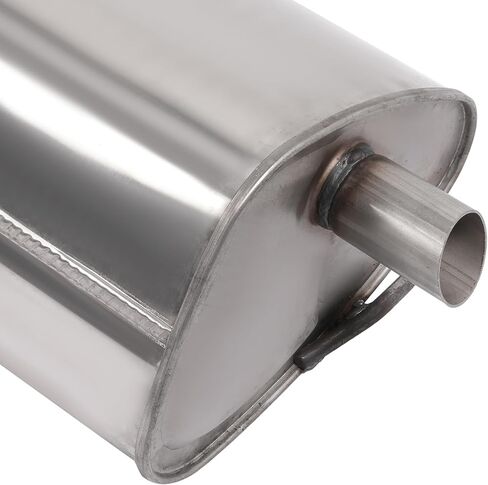 Pair Exhaust Muffler Compatible with 2009-2013 Subaru Forester 2.5L Natural Aspirated (Will not fit Turbo) 409 Stainless Steel Silvery Left & Right in Kuwait