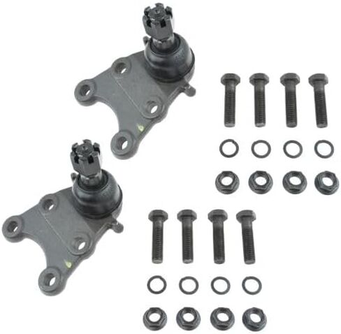 Replacement Front 8-Piece Steering and Suspension Kit suitable for GMC Canyon Rear-Wheel Drive with Torsion Bar (2004-2005) in Kuwait