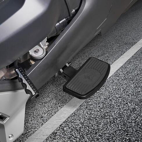Driver Floorboards Foot Rest Rider Footboards for Can-Am Ryker 600 900, Rally Edition, Sport 2019+ Accessories (Dual Blade Skull, Black) in Kuwait