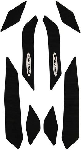 Hydro-Turf Traction Mat Kit Compatible with Sea-Doo Spark 2-UP 2014-2023 (Black on Orange Cut Diamond) in Kuwait