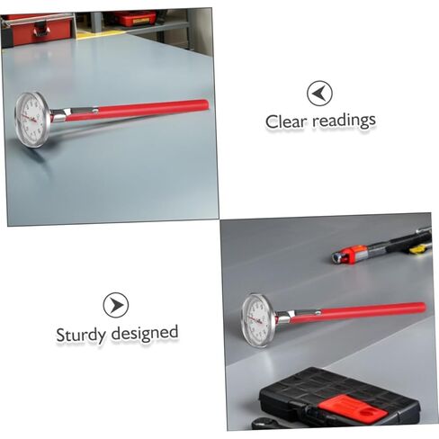 Gadpiparty Mechanical Car Thermometer 3pcs Auto Thermometer for Car Interior Air Conditioner Temperature Measurement Compatible with Vehicles and Trucks in Kuwait