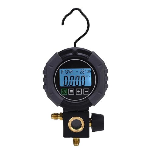 Digital Manifold Gauge with Bluetooth & App, 0-870PSI HVAC Refrigeration Pressure Tester for R410A R134A R32 R22, AC Charging Diagnostic Kit for Professional Technicians in Kuwait