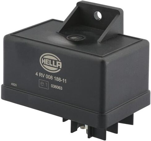 HELLA 4RV 008 188-111 وحدة التحكم، نظام قابس التوهج - 12 فولت - موصل 6 سنون - نوع قابس التوهج: قابل للتوهج بعد التوهج - وقت ما قبل التوهج: 7 ثوانٍ. - بدون قياس درجة الحرارة الخارجية in Kuwait