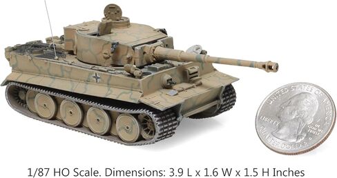 Tiger I Kursk 1/87 HO Scale (3.9 inch Miniature Finished Model) (387.247) in Kuwait