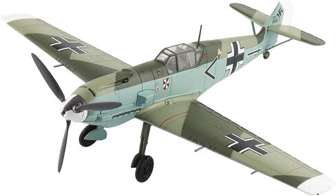 Hobby Master | 1:48 Scale Diecast Military Aircraft Replica | BF 109E-4 Franz von Werra II:JG-3, Sept 1940 | Model HA8722 in Kuwait
