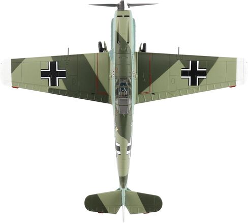 Hobby Master | 1:48 Scale Diecast Military Aircraft Replica | BF 109E-4 Franz von Werra II:JG-3, Sept 1940 | Model HA8722 in Kuwait