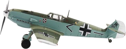 Hobby Master | 1:48 Scale Diecast Military Aircraft Replica | BF 109E-4 Franz von Werra II:JG-3, Sept 1940 | Model HA8722 in Kuwait