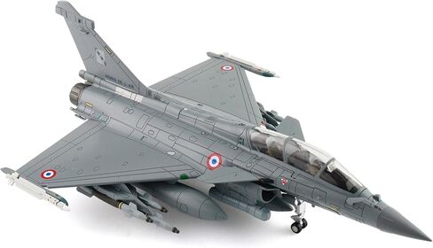 Hobby Master | 1:72 Scale Diecast Military Aircraft Replica | Rafale B Opertaion Chammal 104-10, French Air Force, Dec 2015 (with 2 x Scalp Missiles) | Model HA9611 in Kuwait