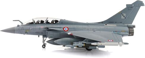 Hobby Master | 1:72 Scale Diecast Military Aircraft Replica | Rafale B Opertaion Chammal 104-10, French Air Force, Dec 2015 (with 2 x Scalp Missiles) | Model HA9611 in Kuwait