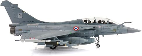 Hobby Master | 1:72 Scale Diecast Military Aircraft Replica | Rafale B Opertaion Chammal 104-10, French Air Force, Dec 2015 (with 2 x Scalp Missiles) | Model HA9611 in Kuwait