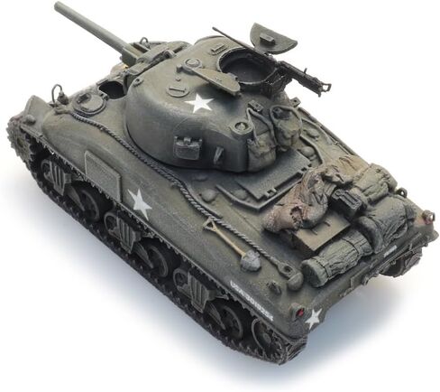US Sherman M4A1 1/87 HO Scale (2.6 inch Miniature Finished Model) (6870432) in Kuwait