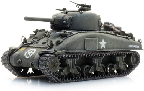 US Sherman M4A1 1/87 HO Scale (2.6 inch Miniature Finished Model) (6870432) in Kuwait