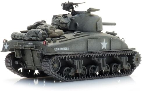 US Sherman M4A1 1/87 HO Scale (2.6 inch Miniature Finished Model) (6870432) in Kuwait