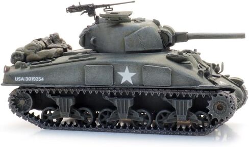 US Sherman M4A1 1/87 HO Scale (2.6 inch Miniature Finished Model) (6870432) in Kuwait