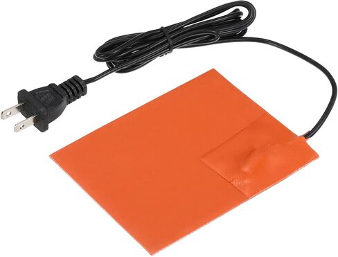 MECCANIXITY Silicone Heating Pads, 120V 150W Car Engine Block Oil Pan Heater Heater Strip for Constant Temperature 127mm x 102mm in Kuwait