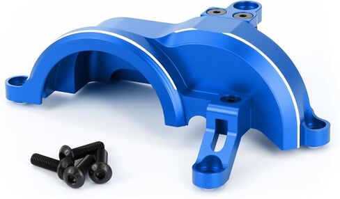 Aluminum Alloy Rear Gear Cover for 1/10 4-Tec Drift Ford Mustang Upgrade Parts,Replace#8323 (Blue) in Kuwait