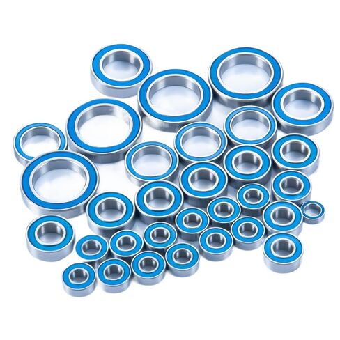 32Pcs Metal Wheel Hubs Axle Sealed Bearing Compatible with 1 10 Scale RC Car Models Fits 86086 4 2 0 Upgrade Parts Accessories in Kuwait