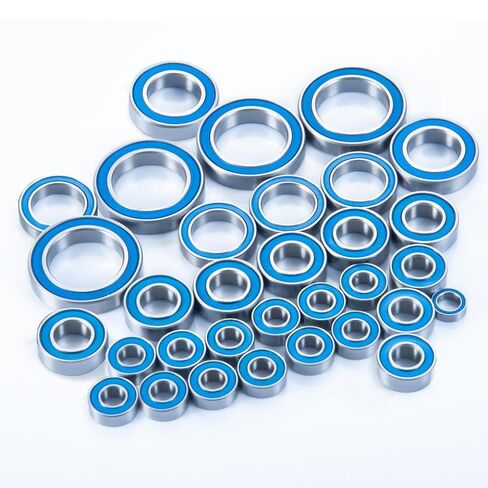 32Pcs Metal Wheel Hubs Axle Sealed Bearing Compatible with 1 10 Scale RC Car Models Fits 86086 4 2 0 Upgrade Parts Accessories in Kuwait